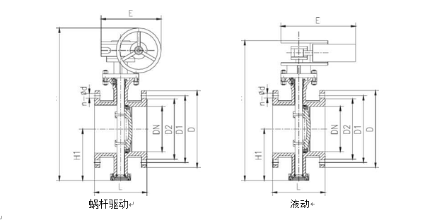 双向硬密封旋球阀图纸